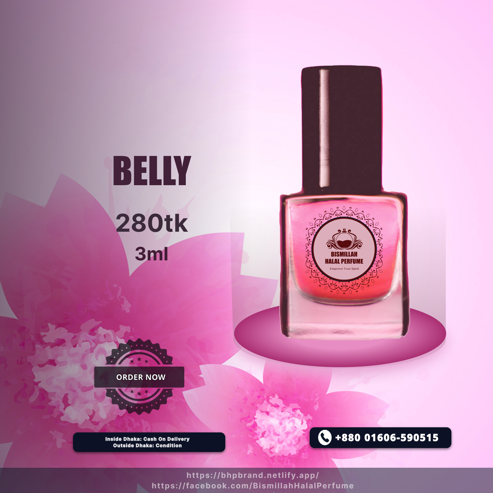 Bismillah halal perfume - BHP Belly